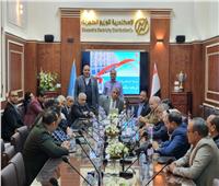 الفقي يستقبل وفداً من النقابة العامة للعاملين بالكهرباء الأردنية