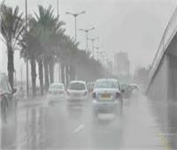 كثافة مرورية متوسطة ببعض المحاور والميادين بالتزامن مع الشبورة