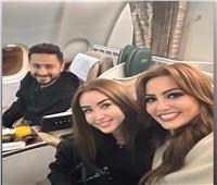 بشرى تطير إلى السعودية لحضور حفل جوائز «joy award» | صور