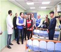 وزير الصحة يختتم زيارته إلى سيناء بتتفقد مستشفى العريش العام