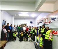 حزب "المصريين" يُنظم قافلة طبية مجانية لأهالي البحر الأحمر| صور‎