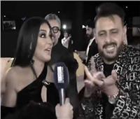 بعد ملاحقتها له قانونيًا.. شاهد أول لقاء يجمع بين رامز جلال وسمية الخشاب