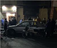 ماس كهربائي .. حريق «صالون حلاقة» بميدان لبنان | بالصور