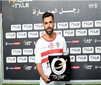 عبد الله السعيد أفضل لاعب في لقاء الزمالك والجونة