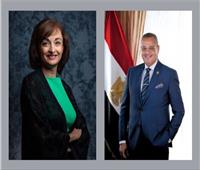 سفيرة رومانيا في مصر تشكر محافظة جنوب سيناء على جهود إغاثة الفلسطينيين