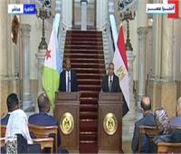 بث مباشر| مؤتمر صحفي لوزير الخارجية ونظيره الجيبوتي 
