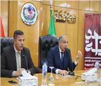 اجتماع موسع لمناقشة ملفات التصالح والاستعداد لشهر رمضان بالمنيا