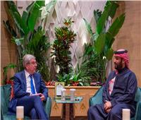 ولي العهد السعودي يبحث مع رئيس الأولمبية الدولية تعزيز نشاطها في المملكة