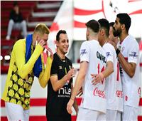  الزمالك يفوز على الطيران في دوري الطائرة