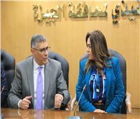 افتتاح مقر الديوان العام الجديد لمحافظة الجيزة بحضور وزيرة التنمية المحلية