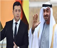 رئيسا الإمارات وأوكرانيا يبحثان سبل دفع مسار العلاقات الثنائية