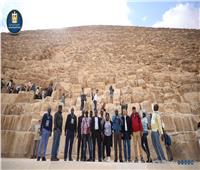 التنمية المحلية تنظم جولة سياحية للكوادر الإفريقية بالأهرامات