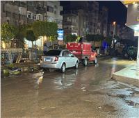موجة من الأمطار والطقس السيىء تضرب المدن الساحلية بالبحيرة ‎