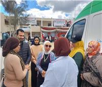 الكشف على 830 مواطنًا في القافلة الطبية في قرية البياضية بالإسماعيلية 