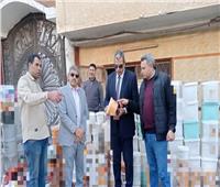 ضبط كميات من صفائح الجبن واللانشون منتهية الصلاحية داخل مخزن بدمنهور 