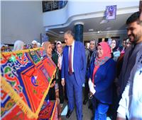 رئيس جامعة كفر الشيخ يفتتح الورشة الرمضانية بكلية التربية النوعية