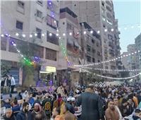 رمضان في شبرا حاجة تانية.. تجهيز أطول مائدة إفطار في القليوبية| صور