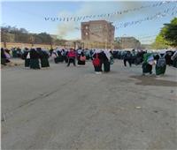 السيطرة على حريق شب داخل مدرسة هدي شعراوي بنات بالسلام 