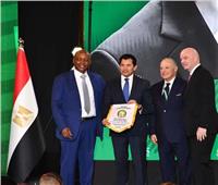 وزير الرياضة يشهد اجتماع الجمعية العمومية للاتحاد الإفريقي لكرة القدم 