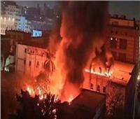 فيديو| 20 سيارة إطفاء.. ماذا حدث في حريق المعامل المركزية بوزارة الصحة؟ 