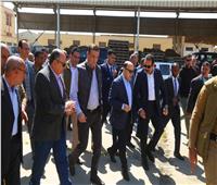 وزير الزراعة ومحافظ كفر الشيخ يتفقدان إدارة إنتاج التقاوي بـ محطة غربلة سخا