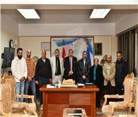 تعاون بين شركة مياه الشرب والصرف الصحي بدمياط و مستشفى البر التخصصى