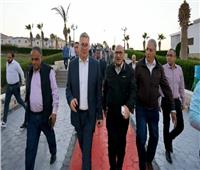 وزير البترول يتفقد مواقع شركة جابكو والعامة للبترول
