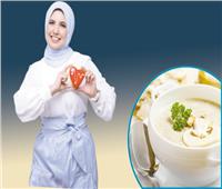 شوربة كريمة بالفراخ على طريقة «فاطمة»