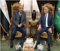 محافظ الإسماعيلية يستقبل وزير الكهرباء ويفتتحان عدد من المشروعات الخدمية