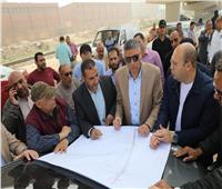 محافظ الجيزة يطلق التشغيل التجريبي لخط صرف صحي بمركز أوسيم 