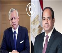 الرئيس السيسي يتلقى اتصالاً هاتفياً من عاهل الأردن للتهنئة بعيد الفطر