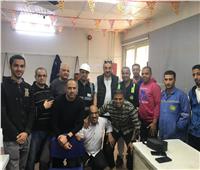 وزير قطاع الأعمال العام يتفقد شركة النصر للأسمدة بالسويس