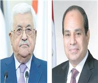 السيسى يتلقى التهنئة من أبو مازن بحلول عيد الفطر المبارك