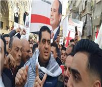 وقفة تضامنية بدمياط دعماً لفلسطين ورفضاً للتهجير القسري