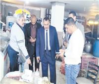 ضبط مواد غذائية مجهولة المصدر بالشرقية ودمياط