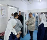 وكيل صحة المنوفية يتفقد مستشفى منوف العام وصدر منوف | صور