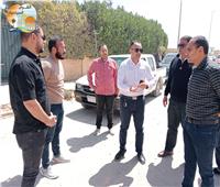 رئيس جهاز القرى السياحية يتابع أعمال رفع كفاءة منطقة الشانزلزيه