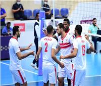 تدريبات استشفائية لرجال طائرة الزمالك عقب الفوز على بتروجت 