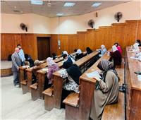 رئيس جامعة الدلتا التكنولوجية يتابع سير اختبارات منتصف الفصل الدراسي