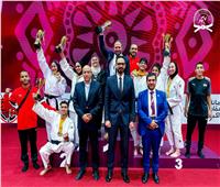 وزير الرياضة يشيد بمنتخب الجودو بعد تصدره البطولة العربية