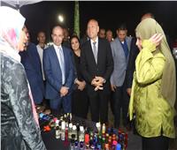 محافظ القاهرة يفتتح معرض شم النسيم بحديقة الحرية 