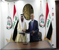رئيس البرلمان العربي ورئيس مجلس النواب العراقي يوقعان مذكرة تعاون