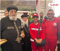 «الهلال الأحمر» يشارك في تأمين احتفالات عيد القيامة بـ 50 كنيسة 