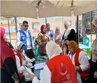 إقبال كبير من سيدات البحيرة على الفرق الطبية للكشف المبكر عن سرطان الثدي