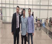 رامي المكاوي يستقبل خبير الكاراتيه السعودي يوسف حفني