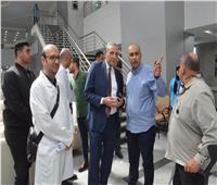 محافظ الغربية يتفقد مشروع محور محلة منوف ومستشفى طنطا العام الجديد 
