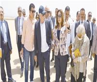 منال عوض: تطوير منطقة الأهرامات نقلة نوعية