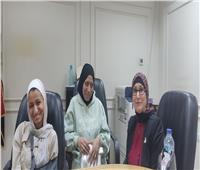 نقيب التمريض تستقبل ممرضة تعرضت للاعتداء.. وتؤكد دعم النقابة الكامل للفريق