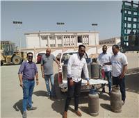 ضبط بائع اسطوانات بوتاجاز بأزيد من السعر الرسمى بطيبة الجديدة في الأقصر