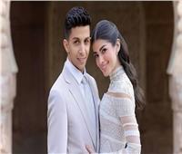 قبل زفافهما الليلة.. أعمال جمعت ليلى أحمد زاهر وهشام جمال